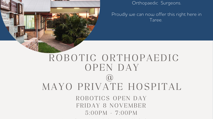 Robotic Open Day Mayo Private